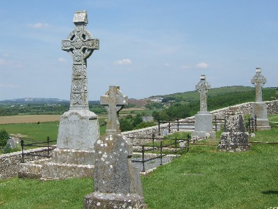 ケルト十字の墓標　Celtic Cross　Photo by Kohyuh
